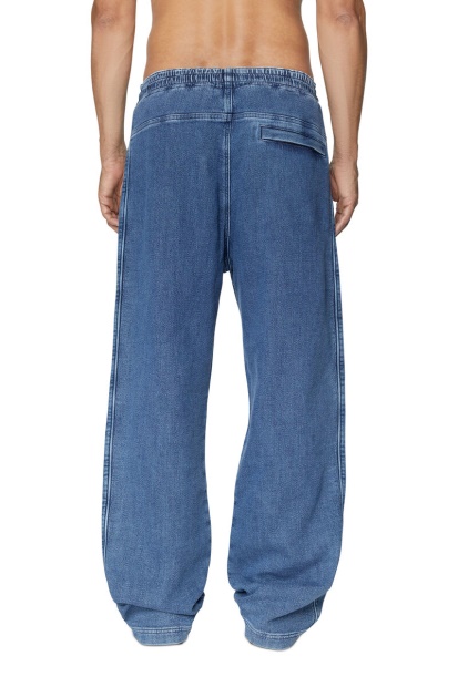 Medium Blue D-Martians Track Denim 09C99 Straight Diesel UK