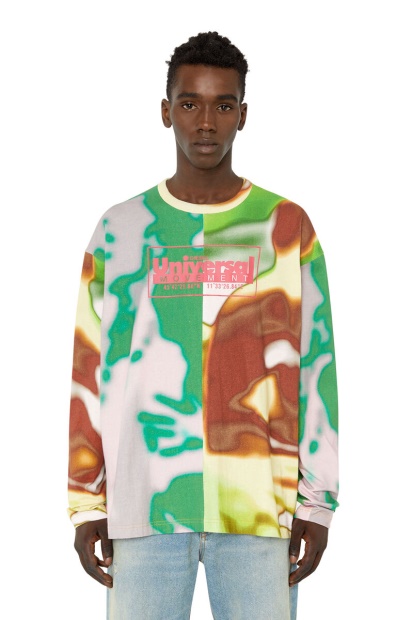 Green/Pink Diesel UK T-Washer