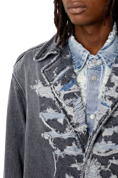 Grey D-Roku-Long-Fsb1 Diesel UK