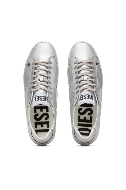 Diesel UK S-Leroji Low Silver