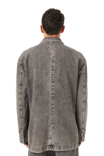 Light Grey D-Blaz Single Breasted Blazer Diesel UK