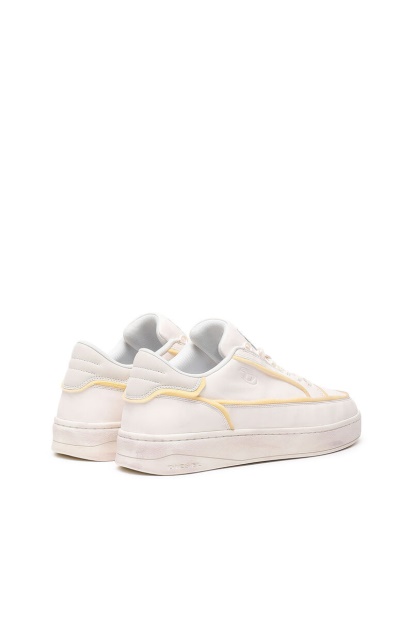Diesel UK S-Sinna Low W White/Yellow