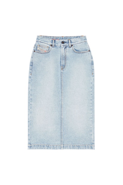 De-Ronny Pencil Skirt Diesel UK Light Blue