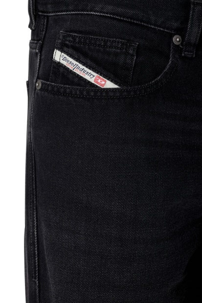2010 09B88 Straight Jeans Diesel UK Black/Dark Grey
