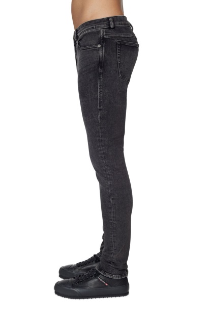 Diesel UK Black/Dark Grey 1983 09C23 Skinny Jeans