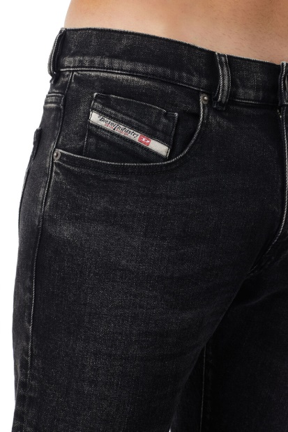 Black/Dark Grey 2019 D-Strukt 09B83 Slim Jeans Diesel UK