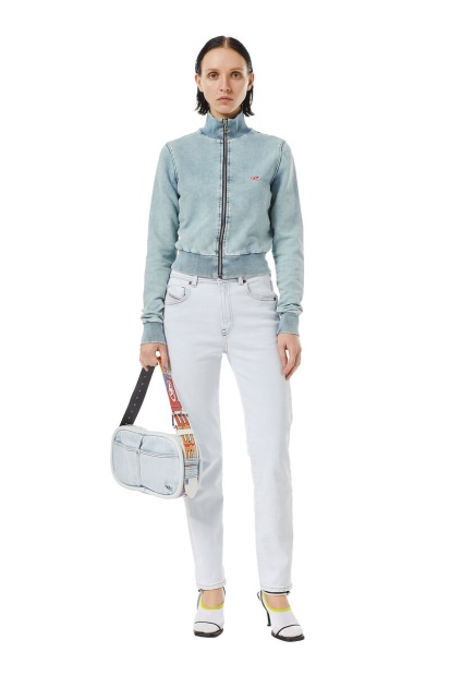 2004 09C06 Tapered Jeans Diesel UK Light Blue