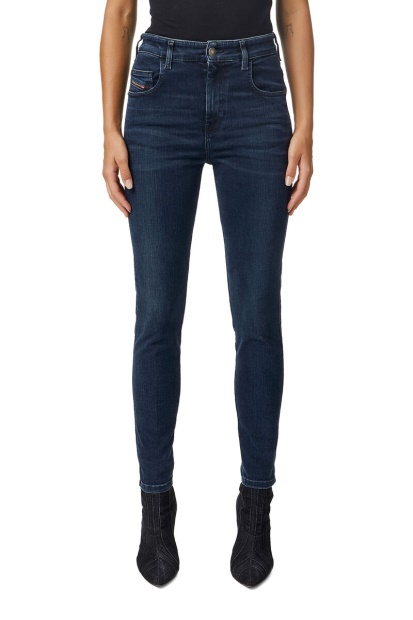 Dark Blue 1984 Slandy-High 009Qf Super Skinny Jeans Diesel UK