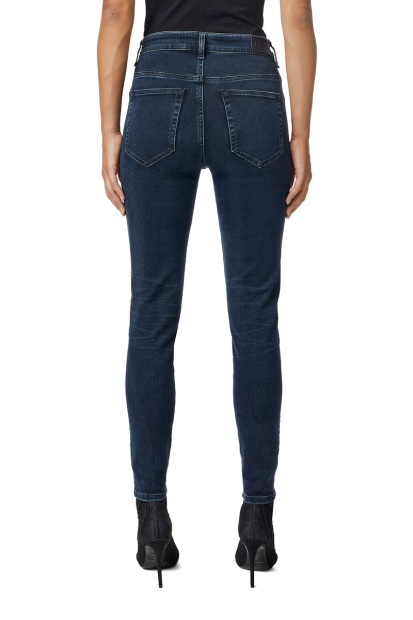 Dark Blue 1984 Slandy-High 009Qf Super Skinny Jeans Diesel UK