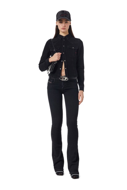 Black/Dark Grey Diesel UK De-Rin Western Shirt