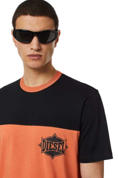 Diesel UK T-Just-Yoke Orange