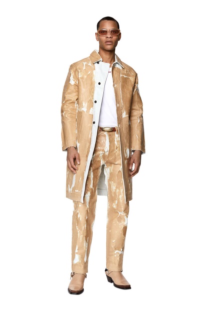 Diesel UK D-Roku-Long-Fs Light Brown