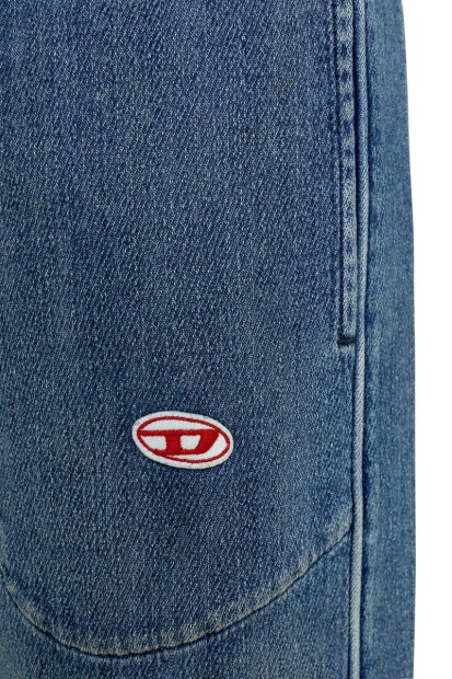 Medium Blue D-Martians Track Denim 09E29 Straight Diesel UK