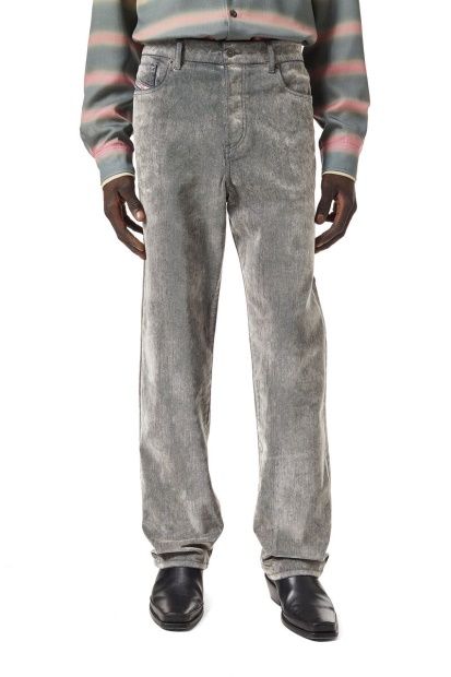 Grey Diesel UK 1955 09D02 Straight Jeans