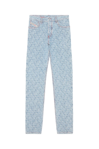 Diesel UK 1995 09E37 Straight Jeans Light Blue