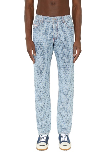 Diesel UK 1995 09E37 Straight Jeans Light Blue