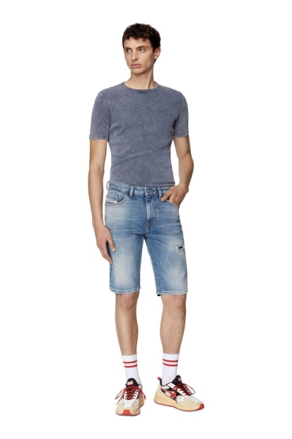 Light Blue Slim-Short Diesel UK