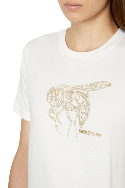 Diesel UK T-Reg-E1 White