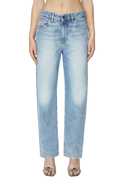 Diesel UK 1999 09D80 Straight Jeans Light Blue