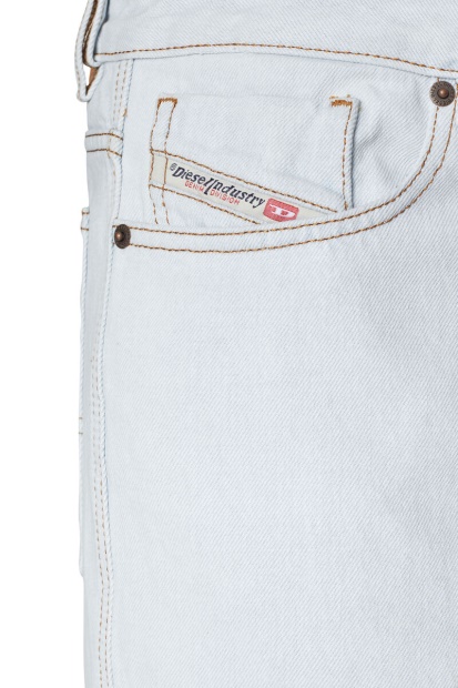 Diesel UK 1955 0079Z Straight Jeans In Light Blue