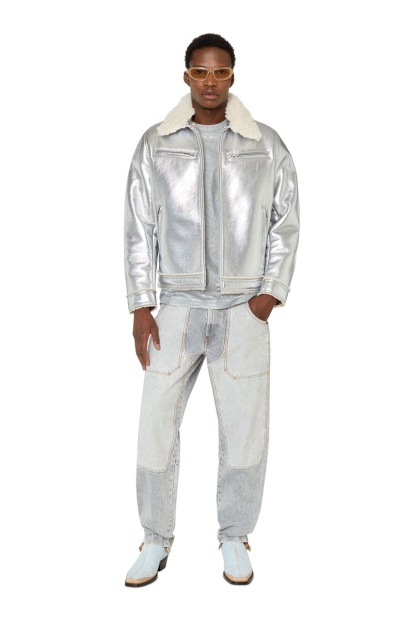 Light Grey Diesel UK P-5-D 007G3 Straight