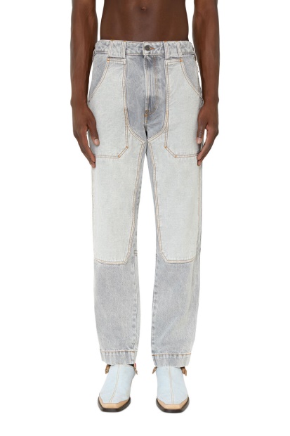 Light Grey Diesel UK P-5-D 007G3 Straight