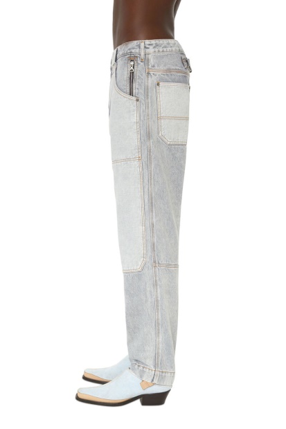 Light Grey Diesel UK P-5-D 007G3 Straight