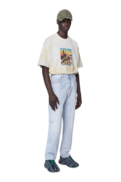 Diesel UK T-Wash-D4 White