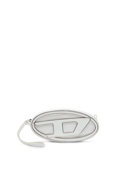 Diesel UK 1Dr-Pouch Silver