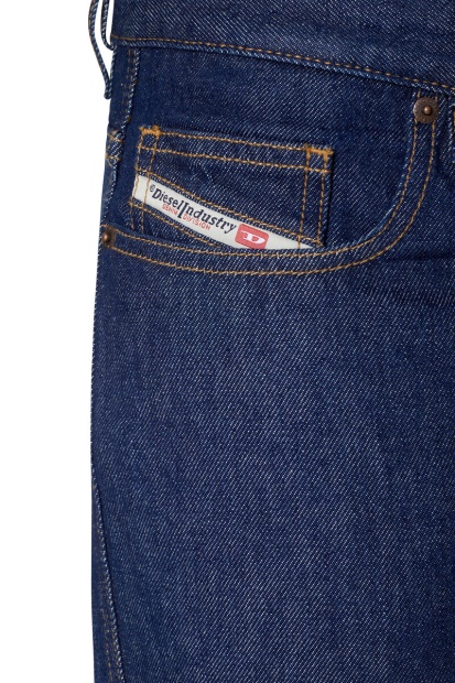 2020 D-Viker Z9B85 Straight Jeans Diesel UK Dark Blue