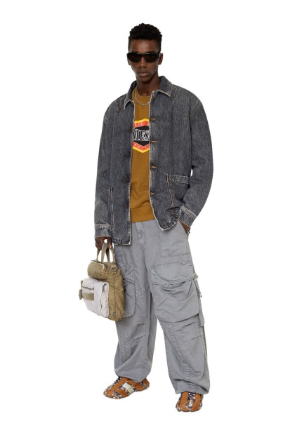 Black/Dark Grey Diesel UK D-Rolk-I