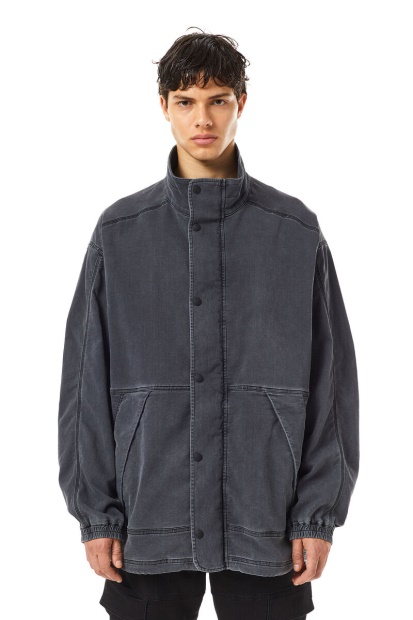 Black/Dark Grey Diesel UK D-Rodney Joggjeans Windbreaker