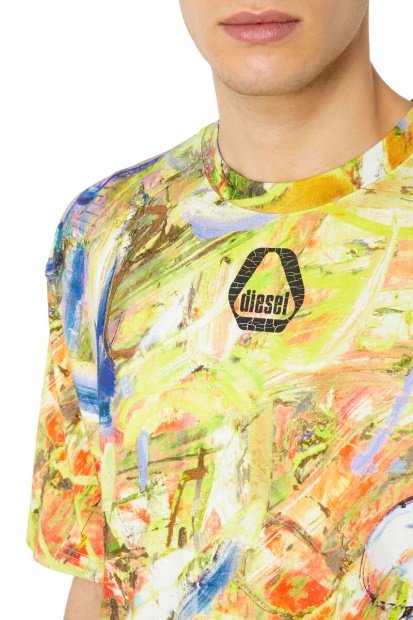 White/Yellow Diesel UK T-Wash-G8