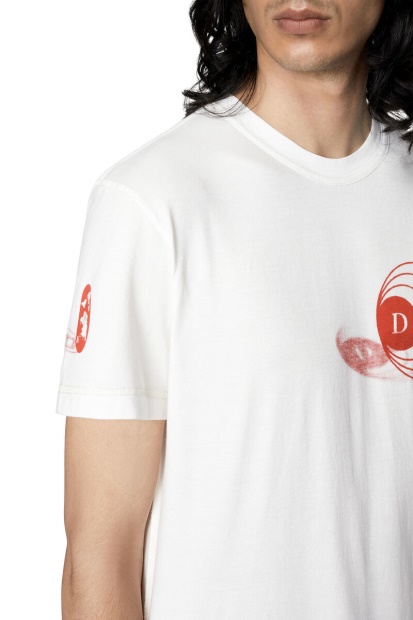 White T-Diebind-Slits-E1 Diesel UK