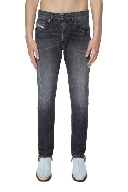 D-Strukt Joggjeans 09D52 Slim Diesel UK In Black/Dark Grey