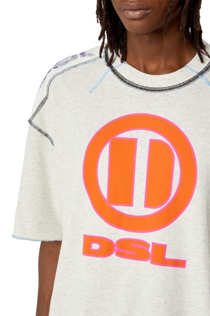 Diesel UK T-Crahor-Ss Grey