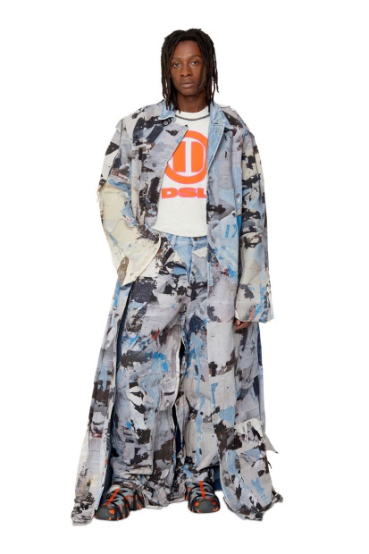 T-Crahor-Ss Diesel UK Grey