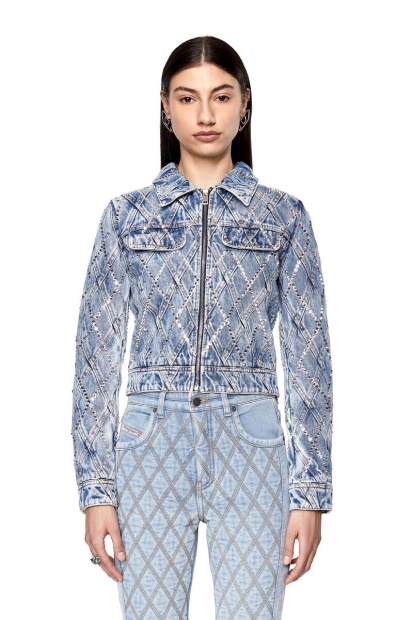 De-Slimmy-Zip-Fs Diesel UK Light Blue