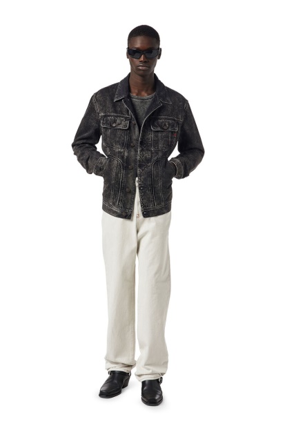 White 1955 09B93 Straight Jeans Diesel UK