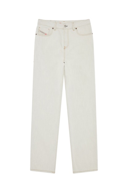 White 1955 09B93 Straight Jeans Diesel UK