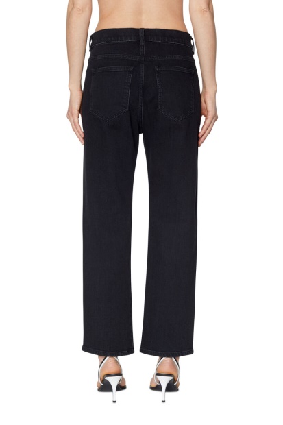 Black/Dark Grey Diesel UK 2016 D-Air Z9C25 Boyfriend Jeans