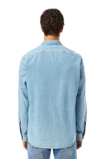 Diesel UK D-Simply Basic Shirt Fashion Light Blue