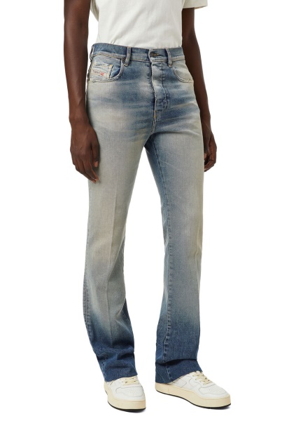 Diesel UK D-Jefferr 09B43 Bootcut Jeans Light Blue