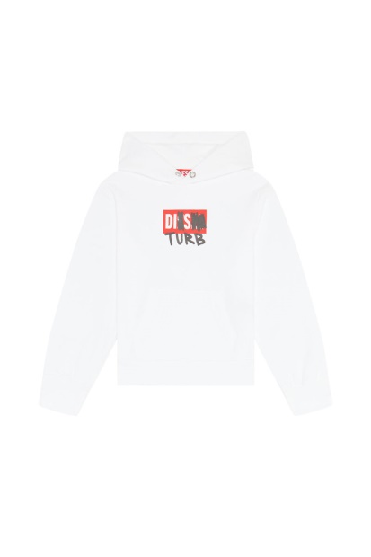 Diesel UK Sgirkhoodb8 Over White