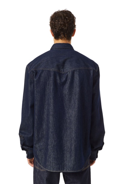 D-Ocean Western Shirt Diesel UK Dark Blue