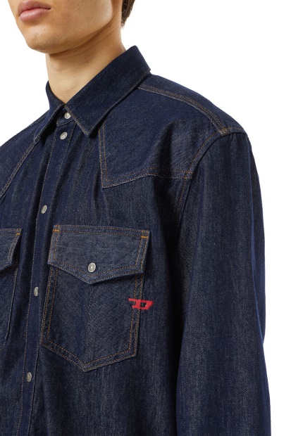 D-Ocean Western Shirt Diesel UK Dark Blue