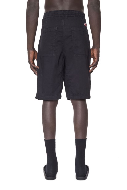 Black/Dark Grey D-Krooley Joggjeans Chino Shorts Diesel UK