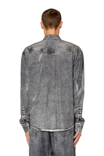 Diesel UK S-Gils-Dnm In Black/Dark Grey