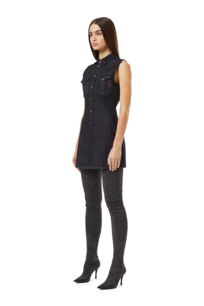 De-Glo Western Dress Diesel UK Black/Dark Grey