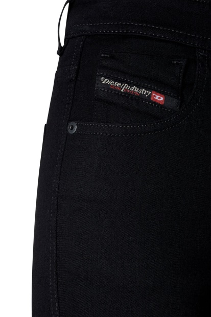 Black/Dark Grey 1984 Slandy-High 069Ef Super Skinny Jeans Diesel UK